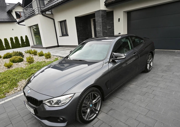 bmw seria 4 małopolskie BMW Seria 4 cena 72999 przebieg: 151000, rok produkcji 2015 z Okonek